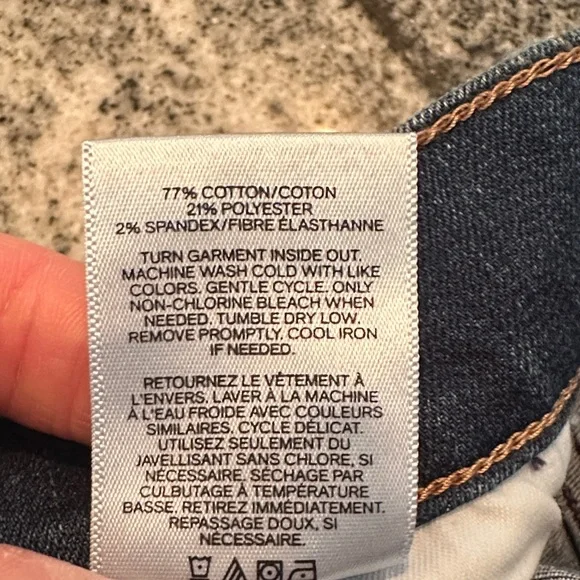 Express Denim Perfect Women's Dark Blue Jeans - Picture 6 of 6